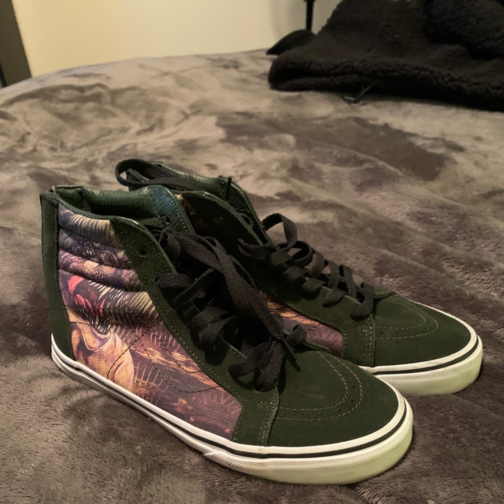 Dinosaur sk8 hi vans